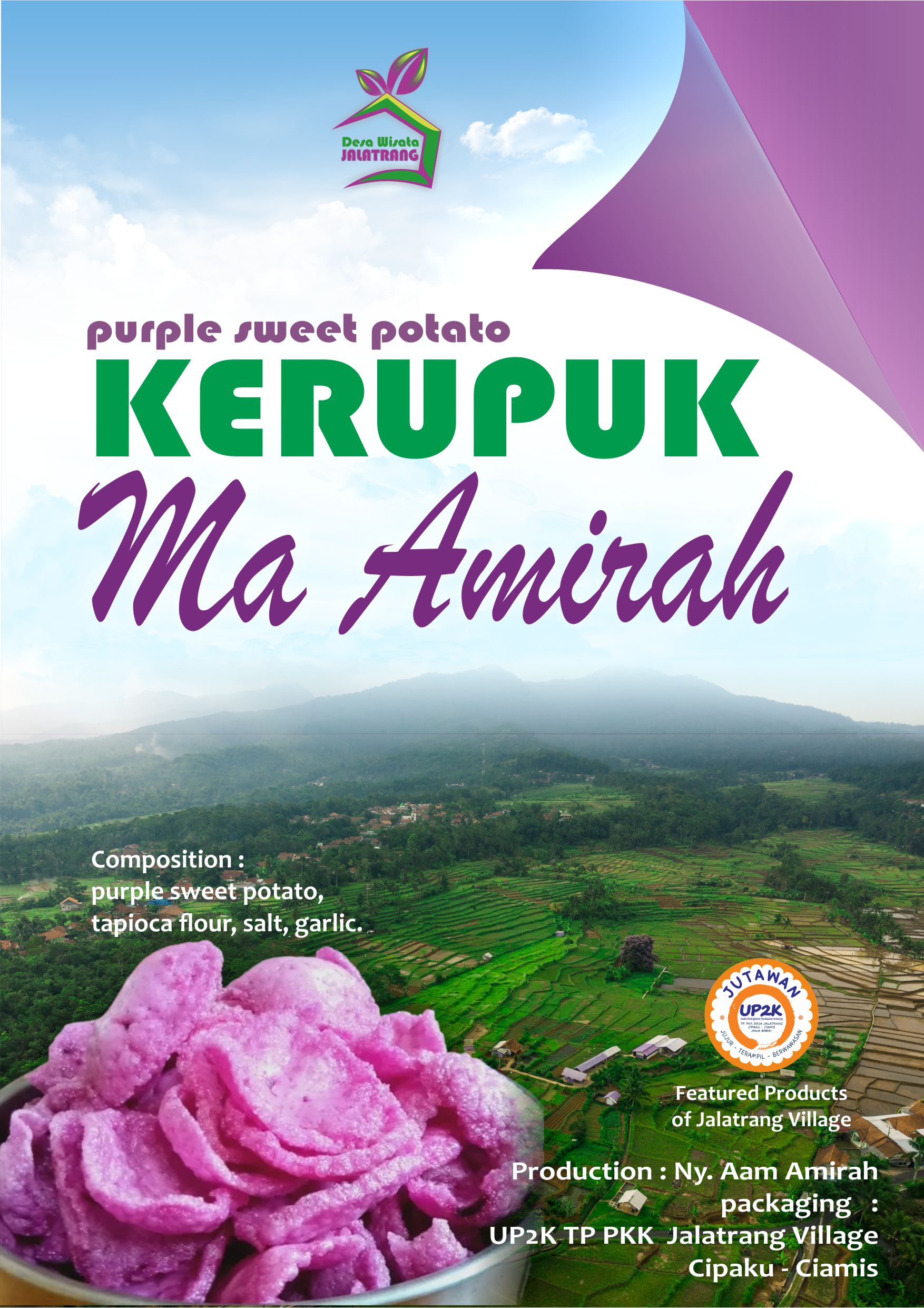 KERUPUK UBI UNGU Ma Amirah