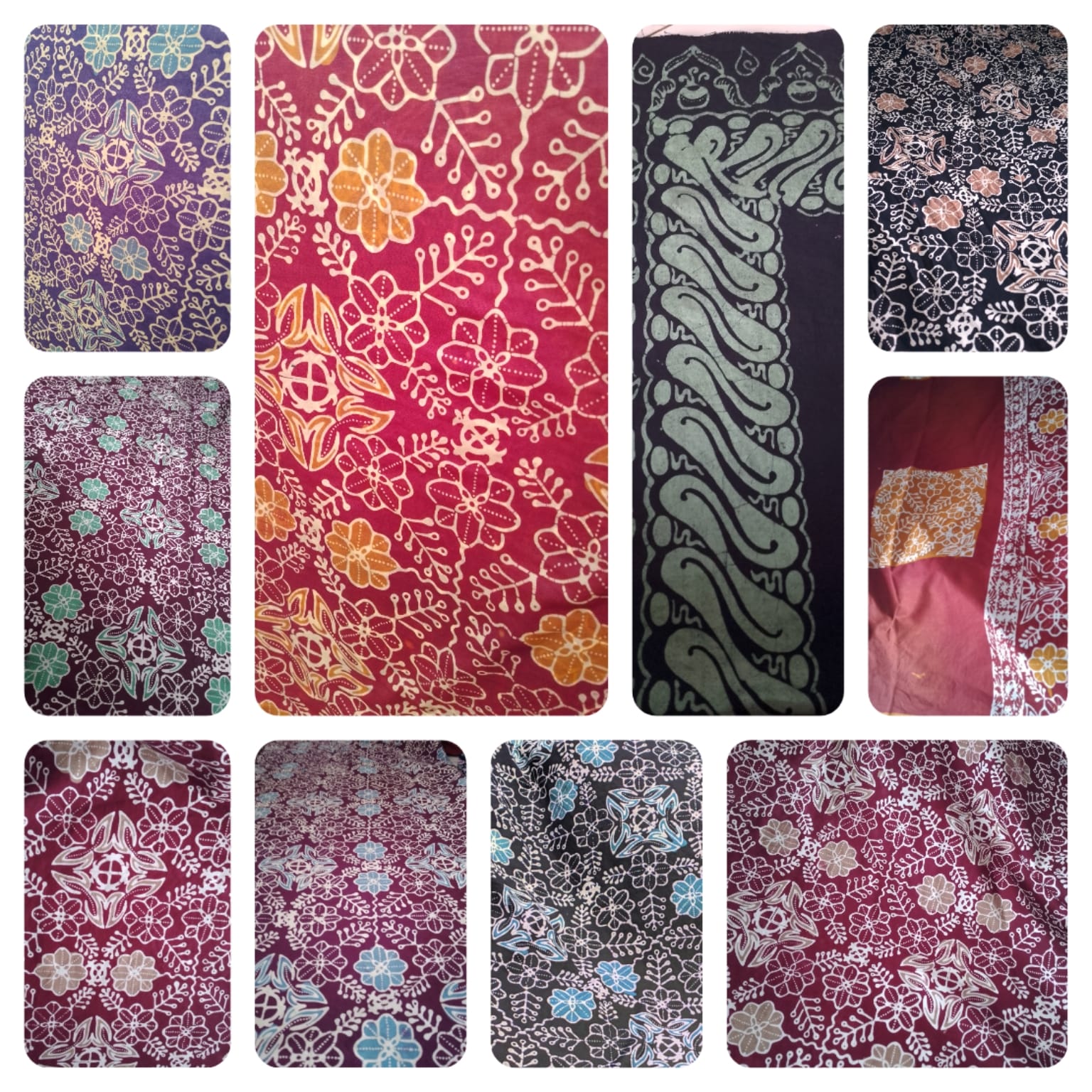 Batik Motif Kembang Bungur